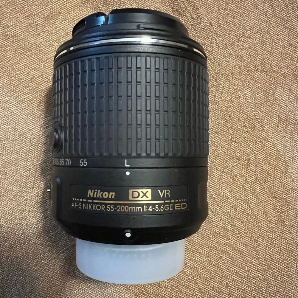 Nikon D3300 w/ 18-55mm & 55-200mm Lenses - Black